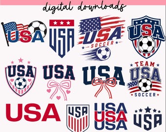 Team United States Soccer svg png | Team Designs | United States svg | Digital Designs |