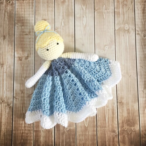 Princess Lovey/ Security Blanket/ Plush Doll/ Stuffed Toy Etsy