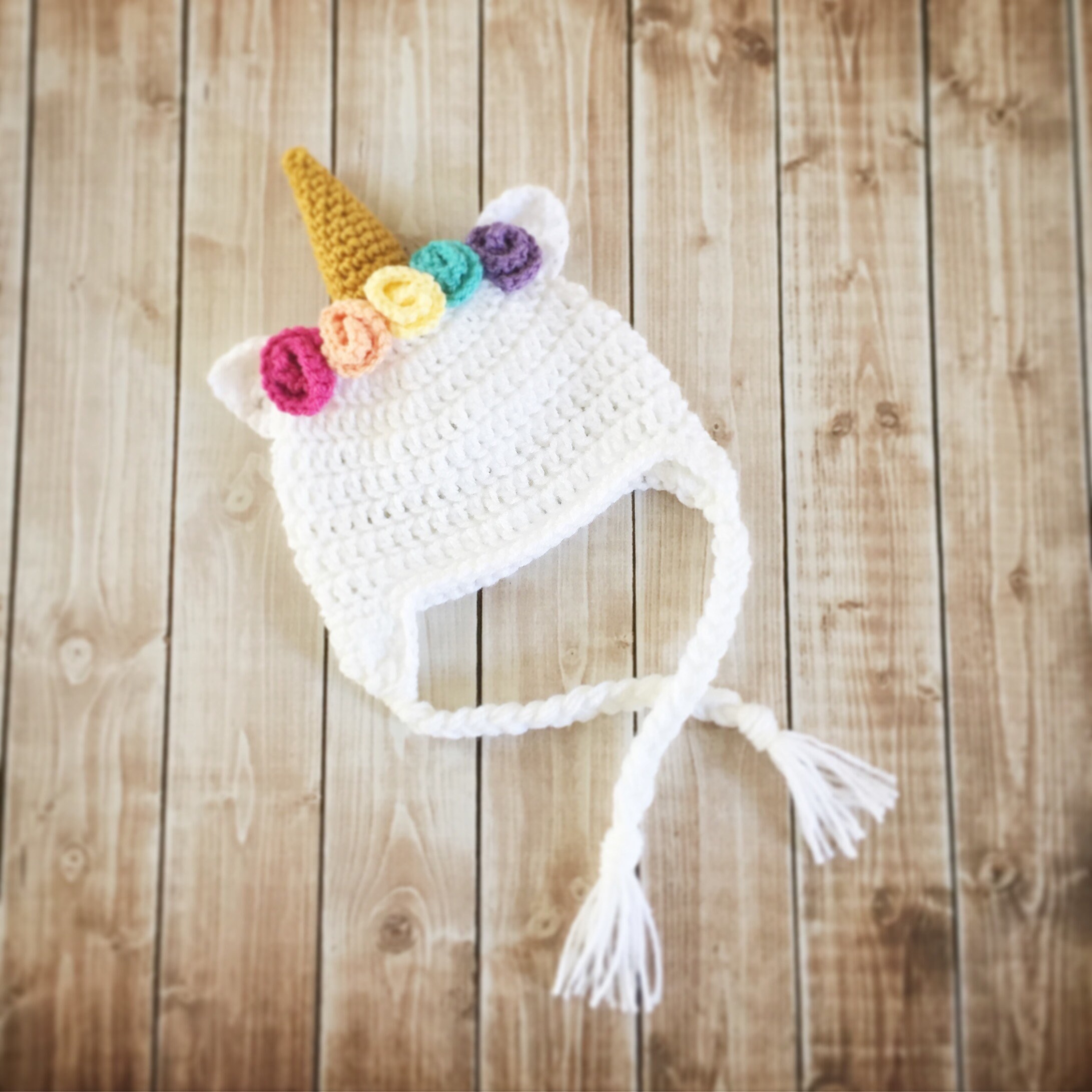 Unicorn Girls Hat