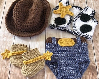 Woody from Toy Story Inspired Costume/Crochet Woody Hat/Cowboy Costume/Disney Inspired Photo Prop Newborn to 12 Months- MADE TO ORDER