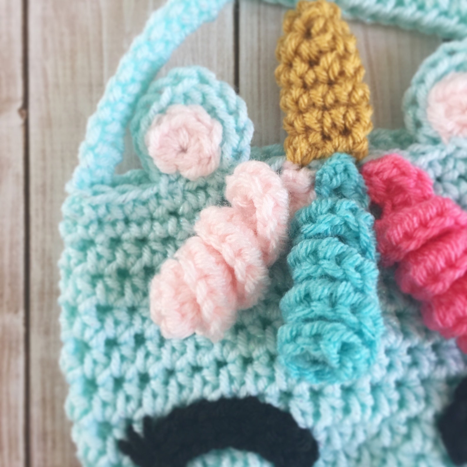 Unicorn Purse Tote/unicorn Purse/crochet Unicorn Purse Handbag/toddler