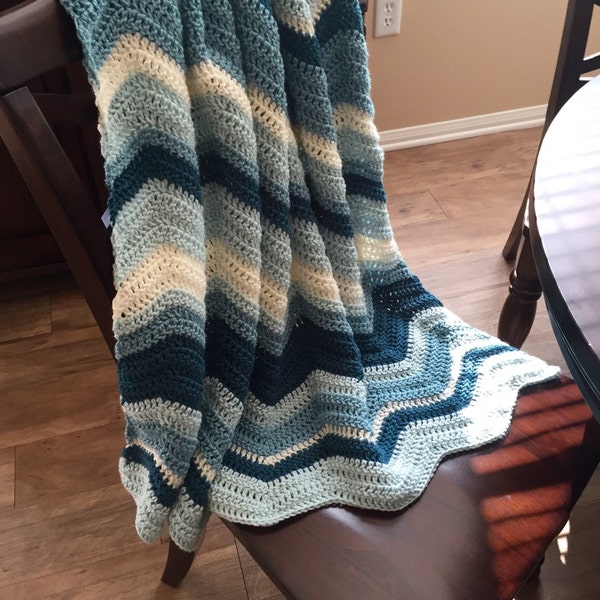 Chevron Blanket Etsy