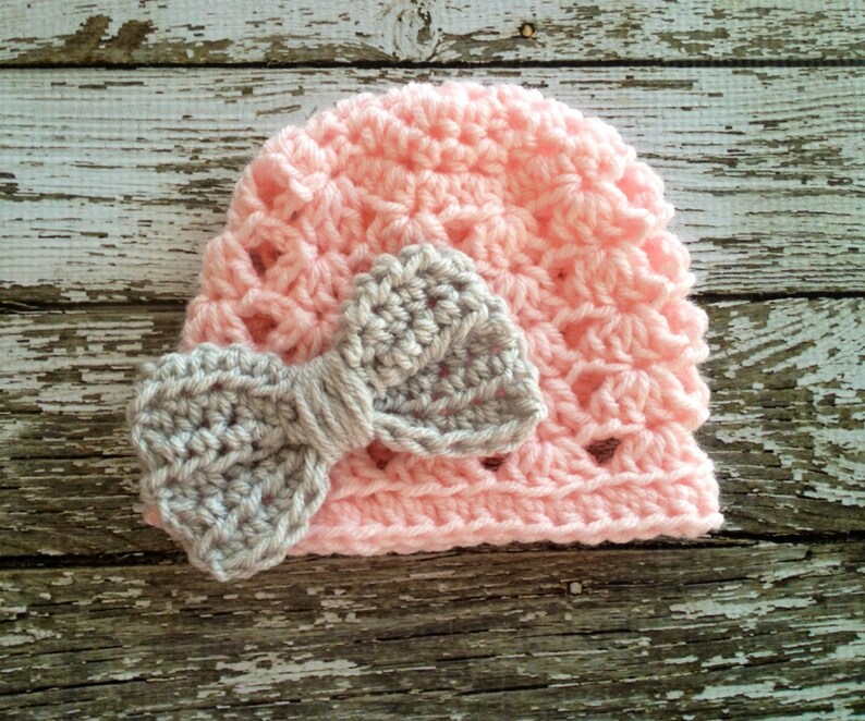 Twin Boy/girl Newsboy Cap and Beanie in Pale Pink and Gray and - Etsy