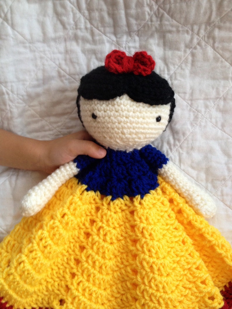 Princess Lovey/ Security Blanket/ Plush Doll/ Stuffed Toy Etsy