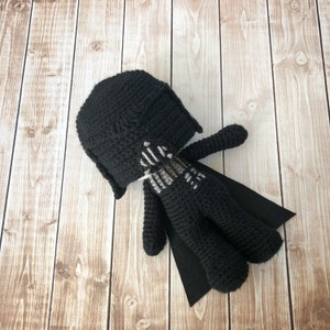 Darth Vader Star Wars Inspired Doll/Darth Vader Toy/Plush Toy/ Stuffed Toy / Soft Toy/Amigurumi Toy-  MADE TO ORDER