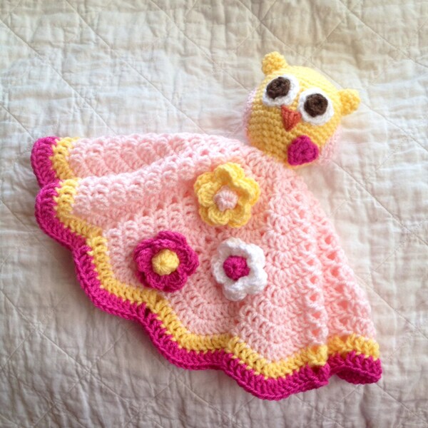 Owl Security Blanket Etsy