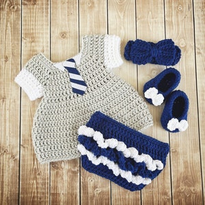 Baby Girl Wizard Costume/Crochet Wizard Dress/First Birthday Dress Photo Prop Newborn to 12 Months- MADE TO ORDER