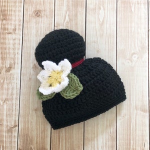 Mulan Inspired Hat/Mulan Wig/Princess Mulan Hat Available in Newborn to Child Size- MADE TO ORDER