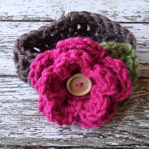 SUI AVA Floral Broderie Twist Headband Bubblegum main image 1