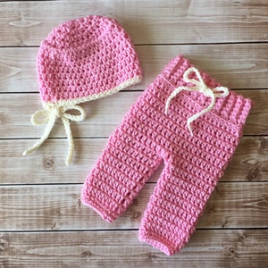 Little Miss Doctor Scrub Hat, Stethoscope and Matching Pants Available in Newborn and 0-3 Month Size- MADE TO ORDER image 2