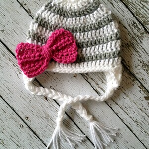 Bow EarwarmerHeadbandSet of 3 Big Bow Earwarmers Available in Baby to Adult Size MADE TO ORDER