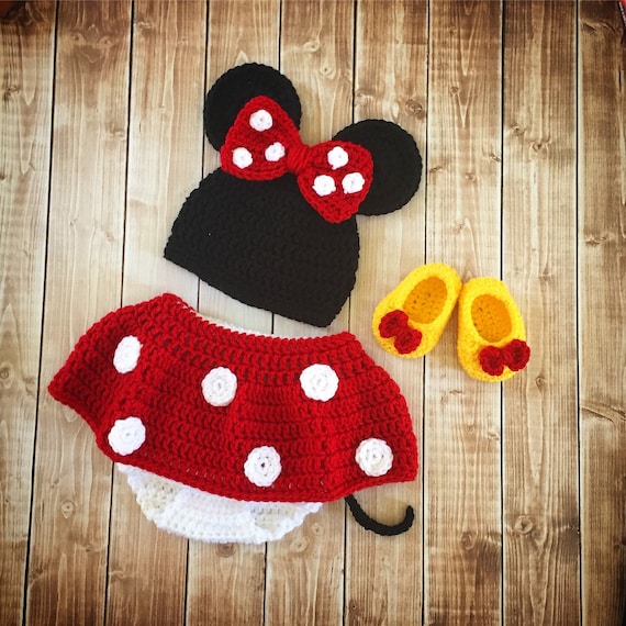 Minnie Mouse Inspired Costume minnie Mouse Hat Minnie Mouse