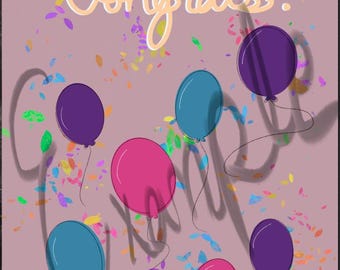 Funny Graduation Card – Sarcastic / Mean-Spirited Grad Card for Him or Her – Brutally Honest College or High School Graduation Gift