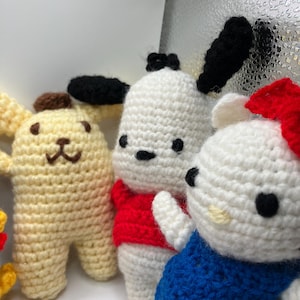 Handmade Kawaii Crochet Plush Toy – Soft Stuffed Animal | Custom Cute Gift | Amigurumi Decor | Collectible Character Doll