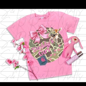 Daddy&#39;s Girl ( Deer ), Sublimation-DTF-Digital Download