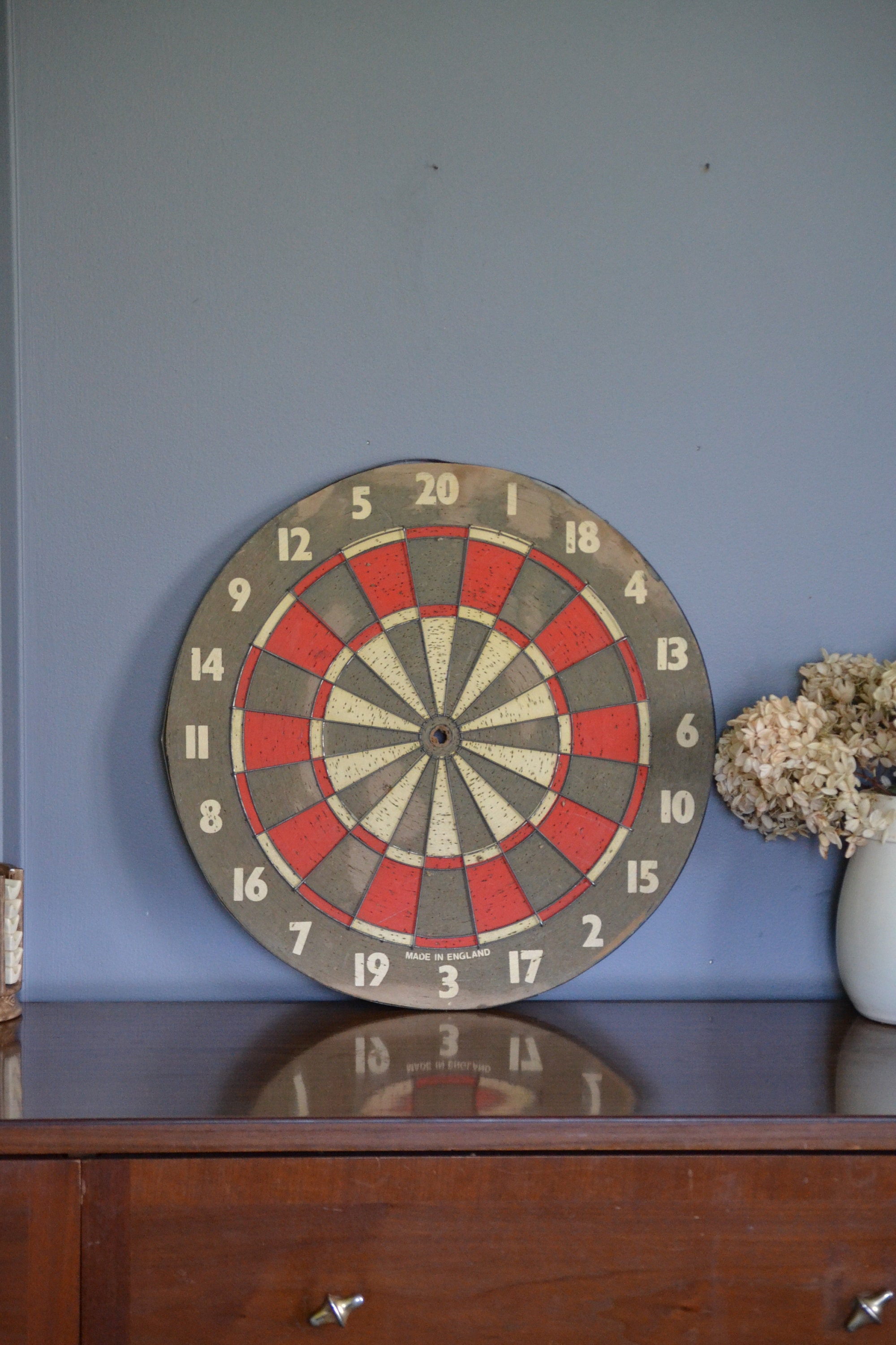 Reserved Two Sided Dart Board Baseball Made in England