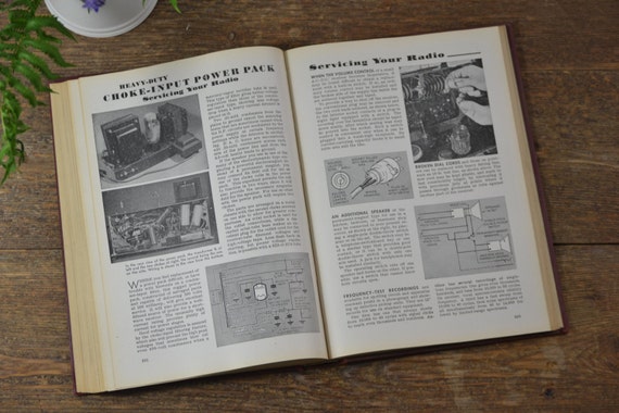 1945 Complete Home Workshop Cyclopedia Popular Science Hardcover Book - 