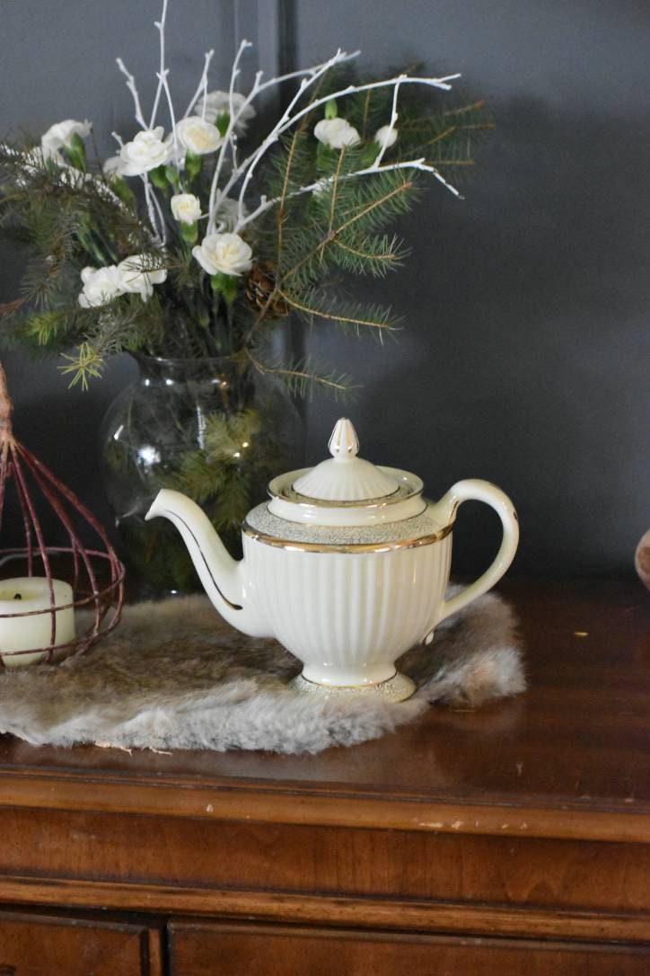 pottery company LOS ANGELES ティーポット 白 新品 Los Angeles Teapot - Etsy