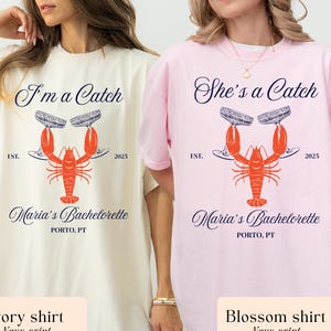 She is Catch Bachelorette Shirts, Beach Bachelorette Tshirts, Mermaid Bach T Shirt, Coastal Bachelorette Tees, Tropical Bach Comfort Colors