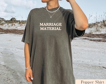 Camiseta con colores cómodos para el matrimonio, regalos para la futura esposa, ideas de regalos para la esposa, camiseta para recién casados, regalo de novia, camiseta para la novia
