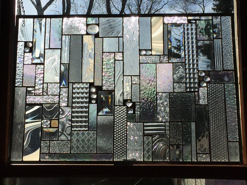 Stained Glass window Curtains Etsy