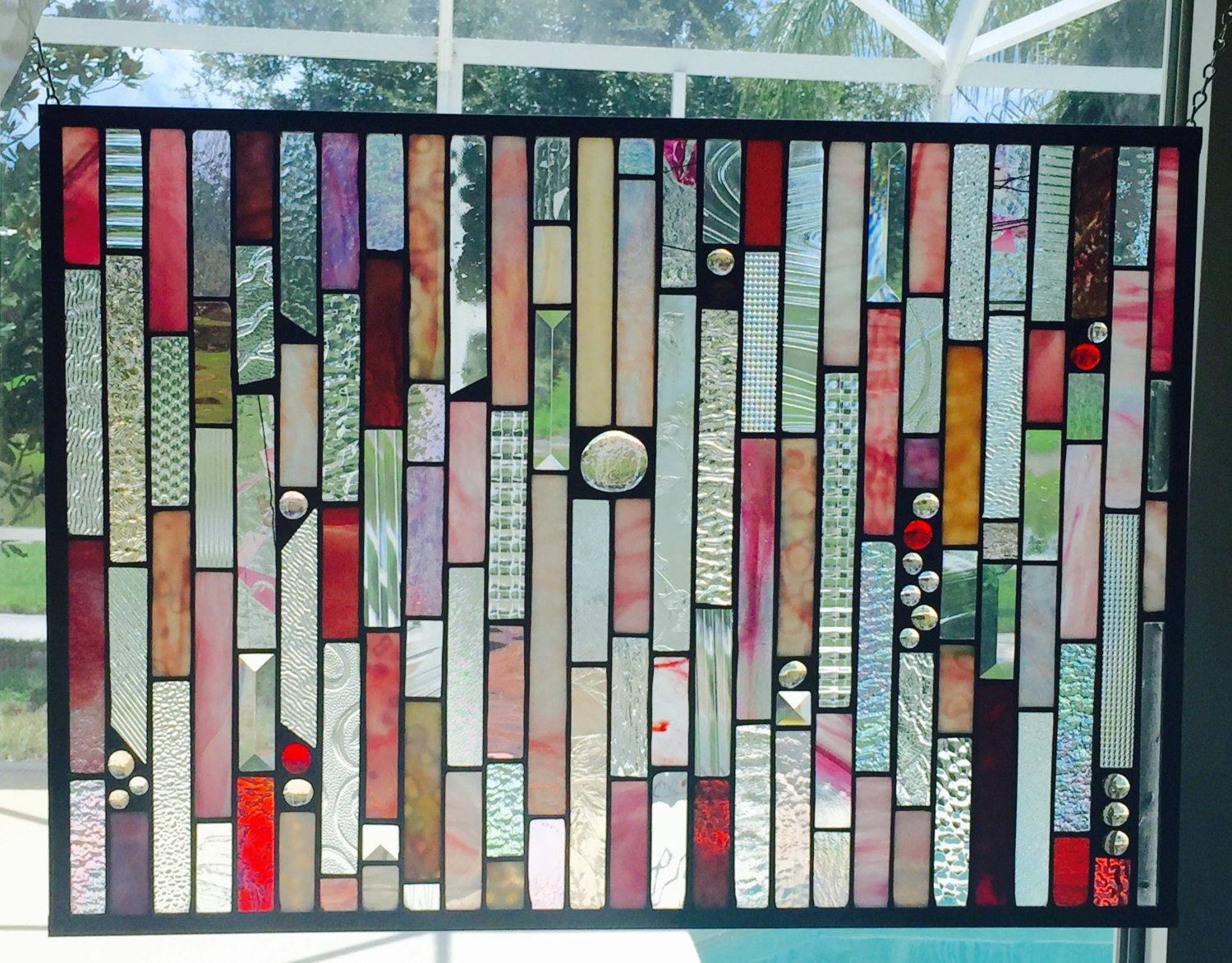 Stained Glass Curtains Etsy