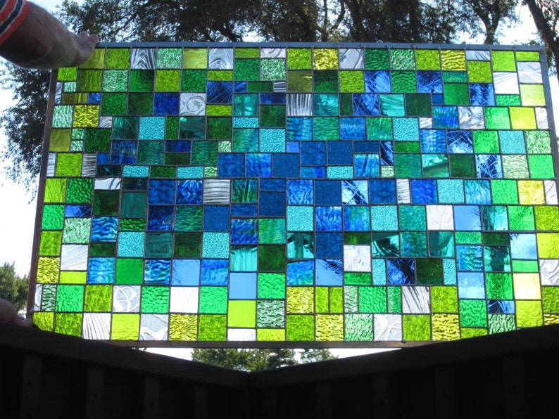 Stained Glass window Curtains Etsy