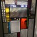 Stained Glass Window Panel STRIPPED DOWN Colorful Skinny Strips With ...