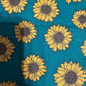 Sunny Days Dog Bandana – Sunflower Over-the-Collar Pet Accessory – Summer Dog Outfit – Handmade Bandana – Wags & Whimsy