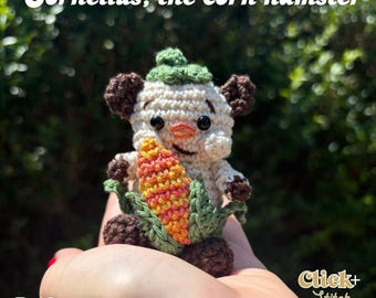 Crochet Hamster Pattern PDF | Amigurumi Plush | Easy Beginner | Digital Download
