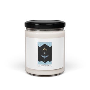 Scented soy candle