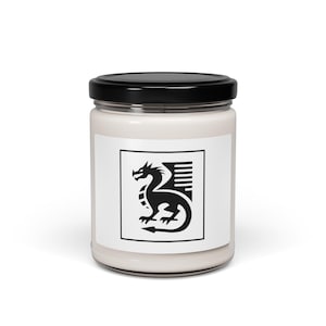 Scented soy candle