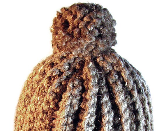 Dusty Barley Toque soft warm 20% wool