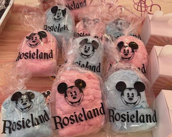 Custom Disney cotton candy bags favors desserts