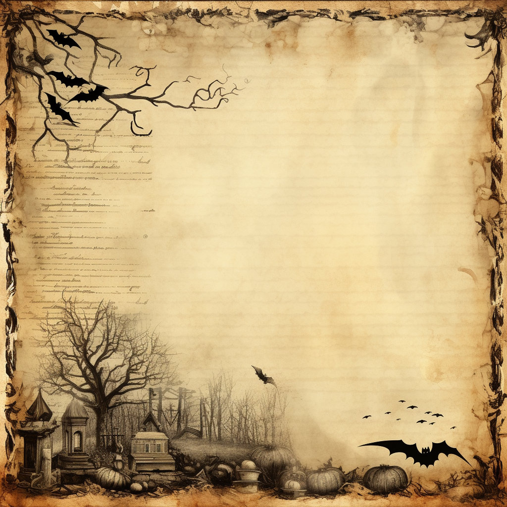 12x12 Vintage Halloween Printable Papers 11 Sheets - Etsy