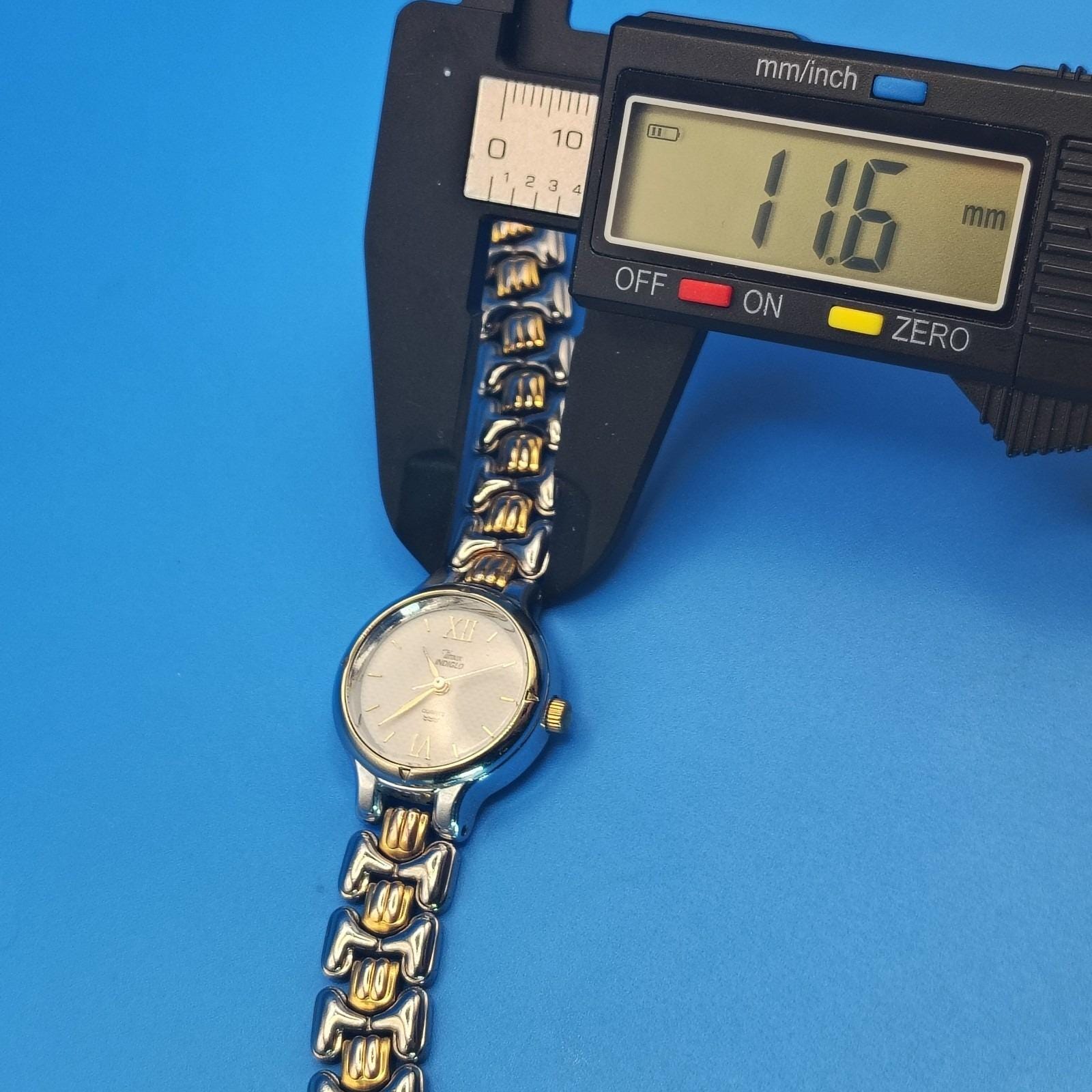 Vintage 1996 Timex Indiglo Two Tone 24mm Women display picture 3
