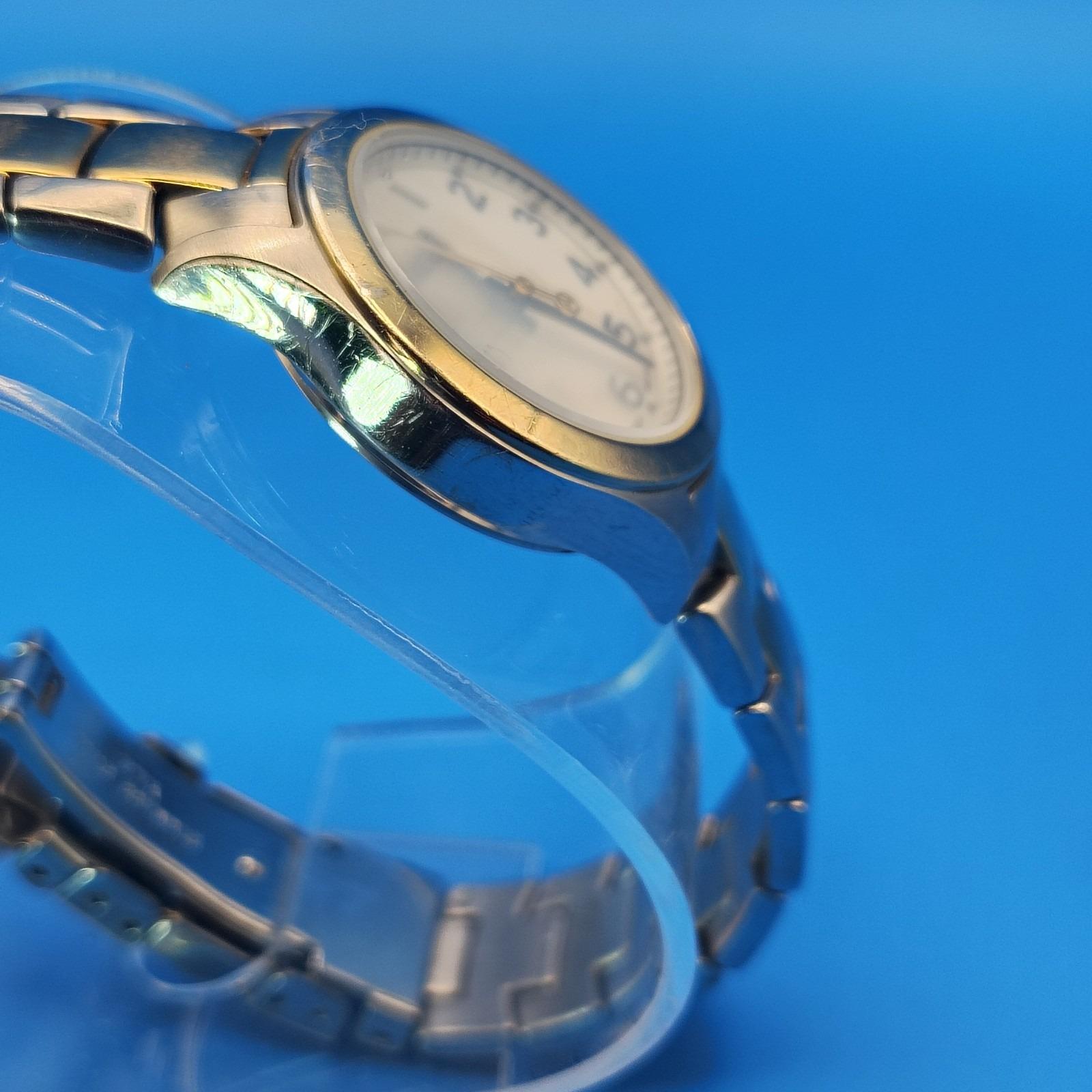 Vintage 2006 Timex Indiglo 27mm Two Tone Women display picture 1