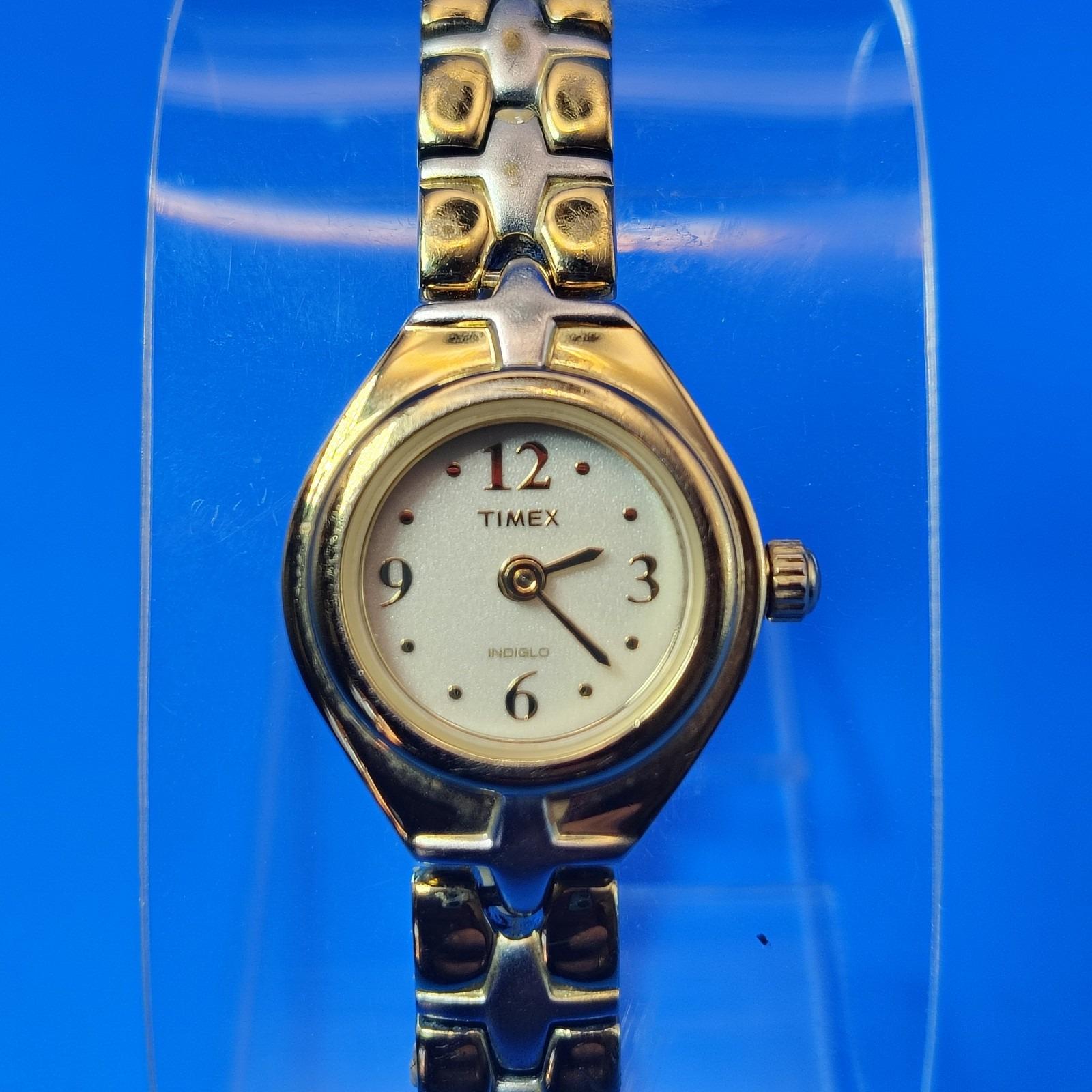 Vintage 2007 Timex 27mm Two Tone Women