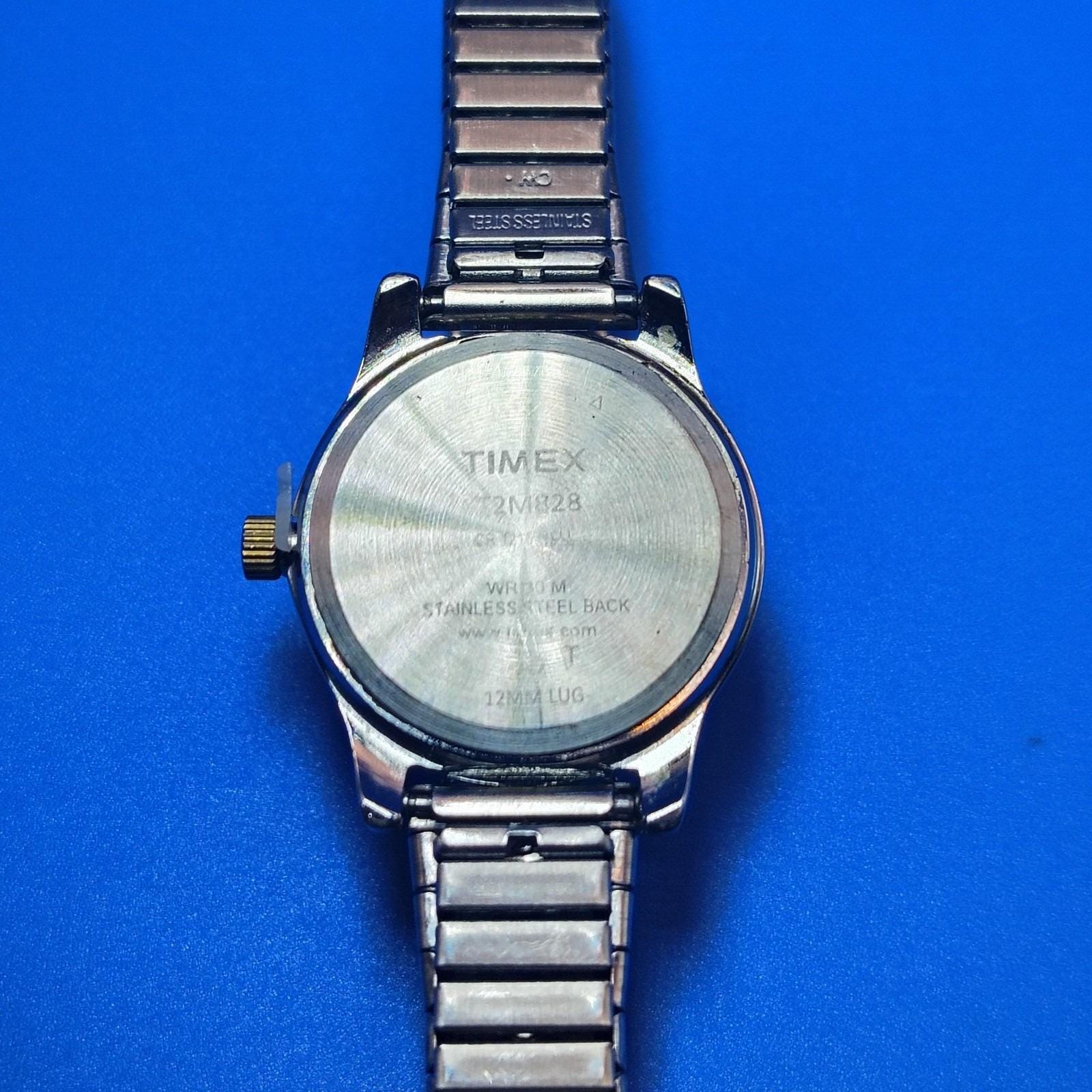 Vintage 2006 Timex Indiglo 27mm Two Tone Women\'s‎ Quartz Watch Fully Restored Vintage 2007 Timex 27mm Two Tone Women main image 4