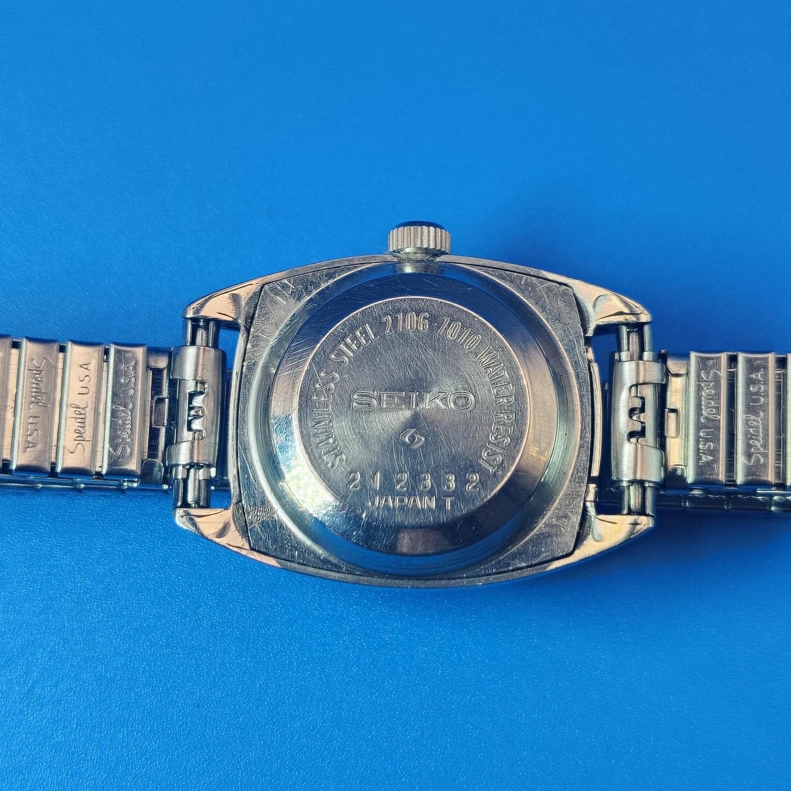 Vintage 1972 Seiko Hi-beat 21 Jewel Automatic Movement  display picture 3