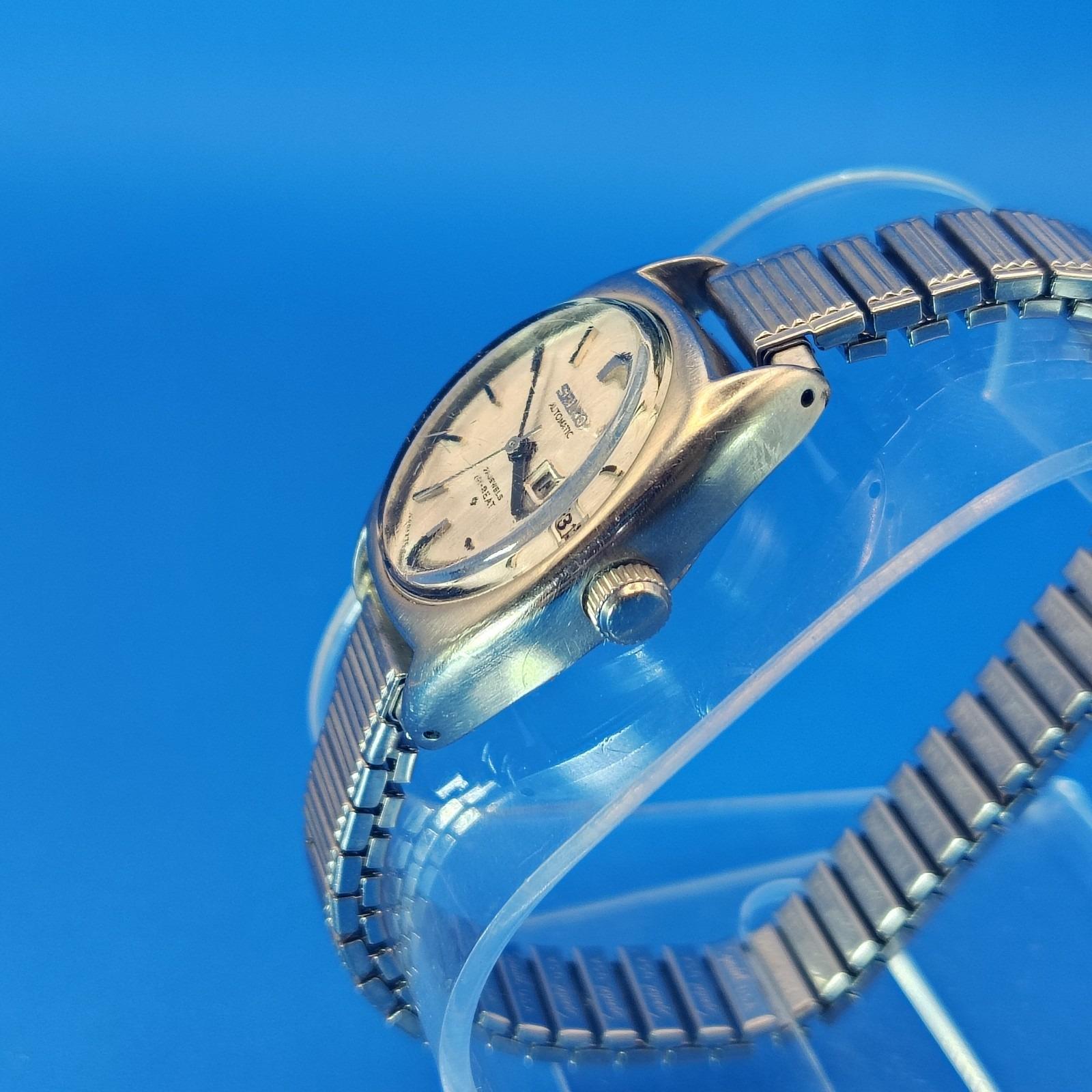 Vintage 1972‎ Seiko Hi-Beat 21 Jewel Automatic Movement Mechanical Tank Watch Vintage 1972 Seiko Hi-beat 21 Jewel Automatic Movement  main image 2