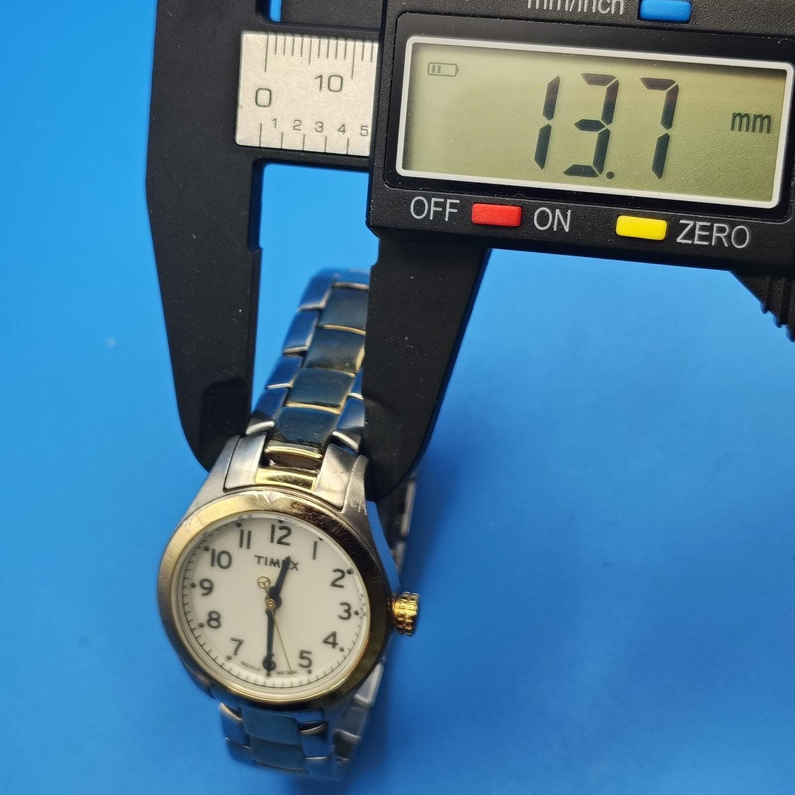Vintage 2006 Timex Indiglo 27mm Two Tone Women\'s‎ Quartz Watch Fully Restored Vintage 2006 Timex Indiglo 27mm Two Tone Women main image 4