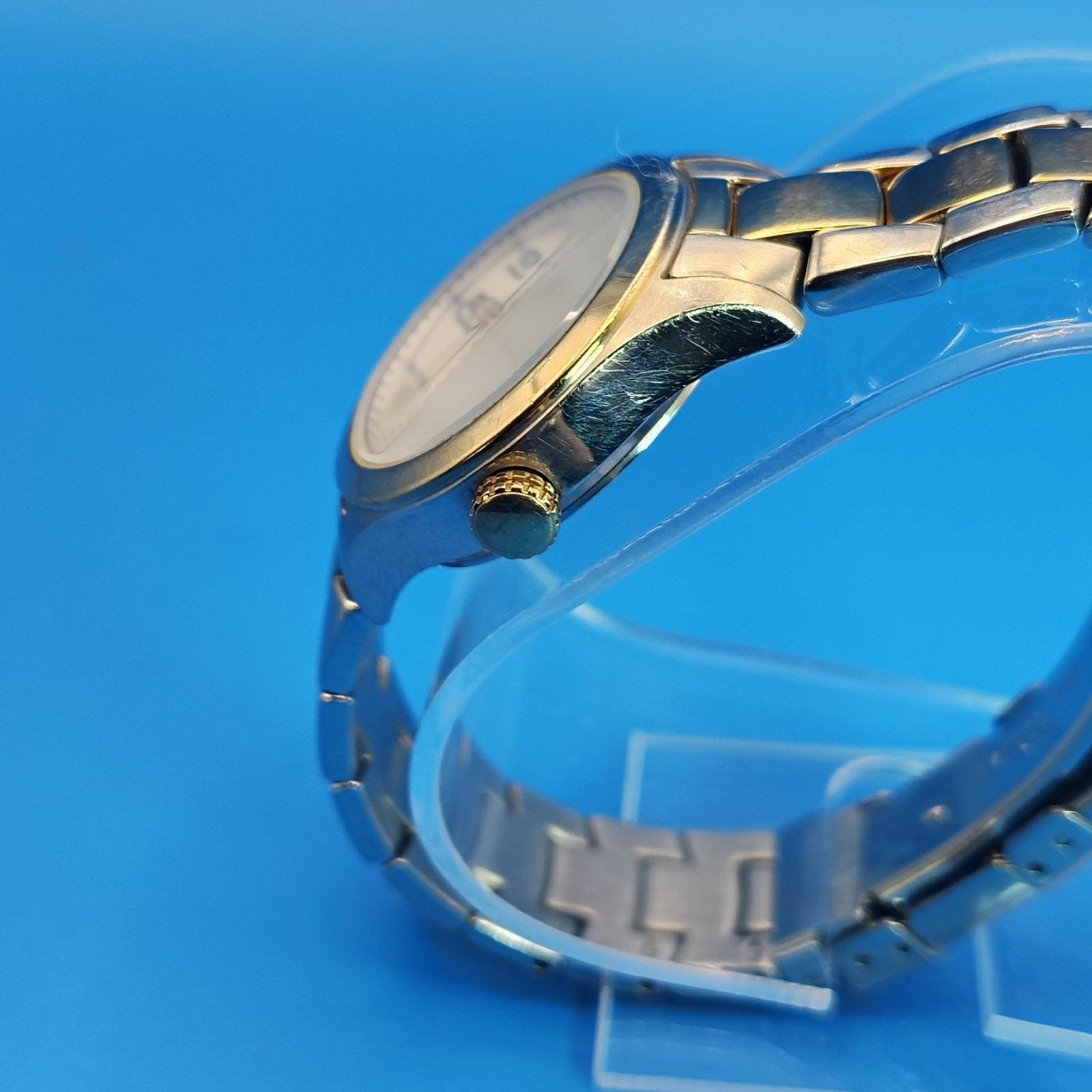 Vintage 2006 Timex Indiglo 27mm Two Tone Women\'s‎ Quartz Watch Fully Restored Vintage 2006 Timex Indiglo 27mm Two Tone Women main image 2