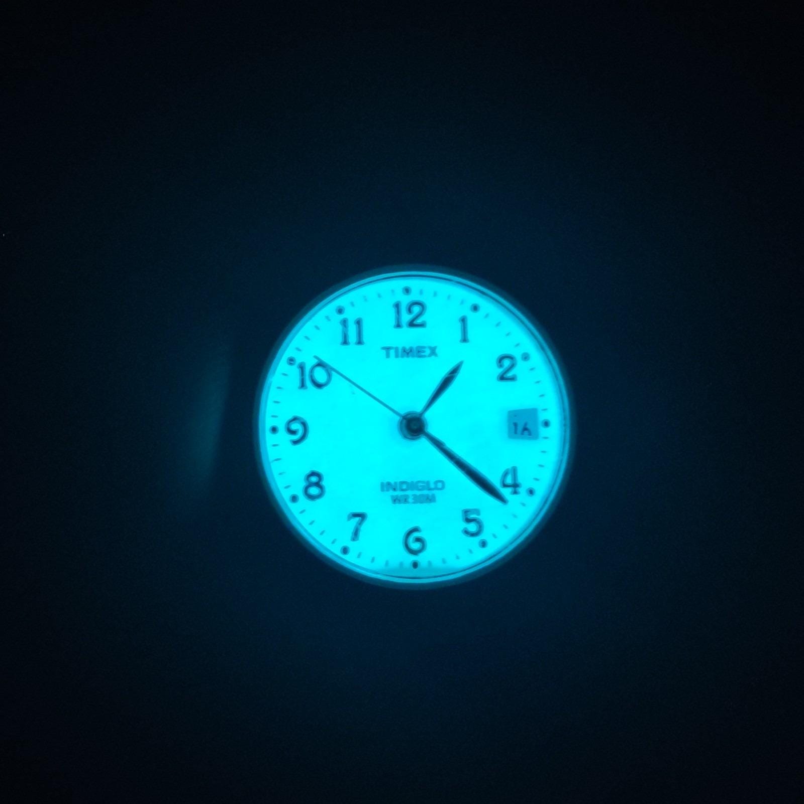 Vintage 2007 Timex‎ Indiglo Date Mother Of Pearl Dial 25mm Women\'s Quartz Watch Timex Indiglo Watch Womens 25mm Mother of Pearl Dial Silver  main image 4