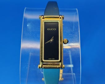 Lovely Restored Ladies Gucci 6100L, Wrap Around, Ronda 732  display picture 3