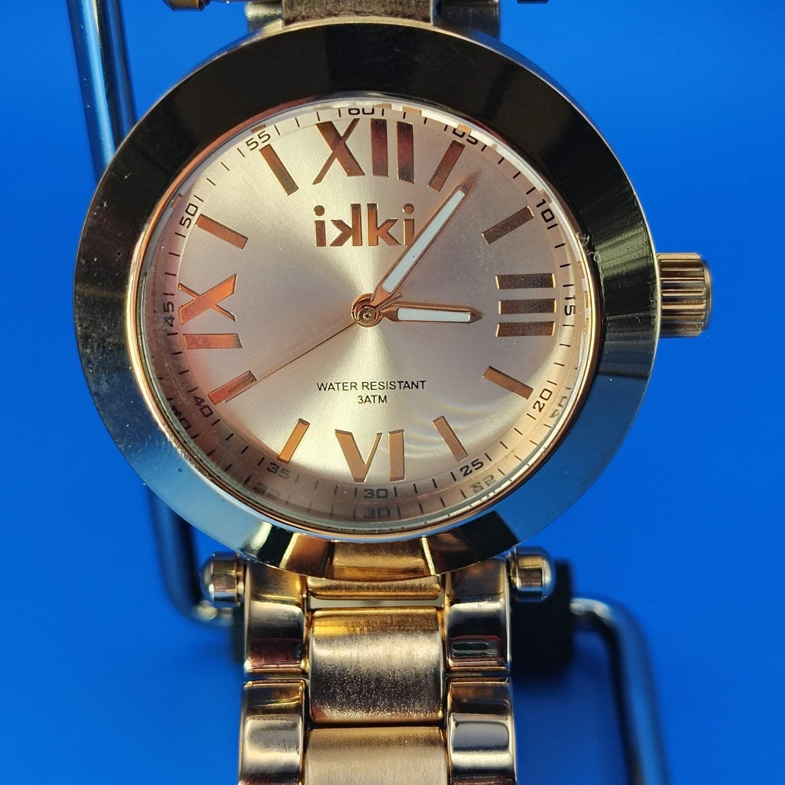 Kiki‎ New York Rose Gold 40mm Women\'s Quartz Watch Stainless Steel Bracelet Kiki New York Rose Gold 40mm Women main image 2