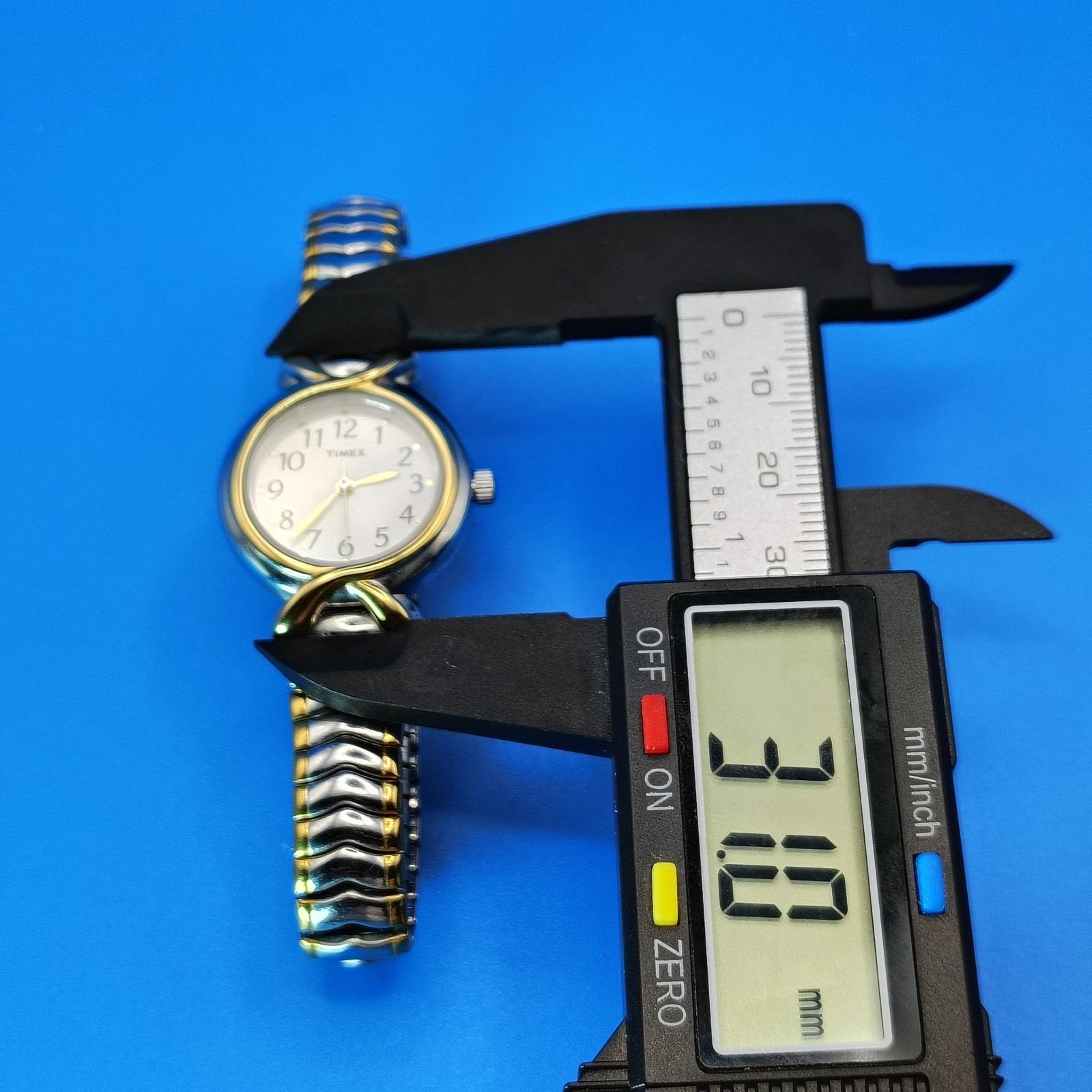 Vintage 2009 Timex Classic Bowtie X Lug 30mm Women\'s Quartz Dress Watch Restored Vintage 2006 Timex 30mm Bowtie Women main image 2