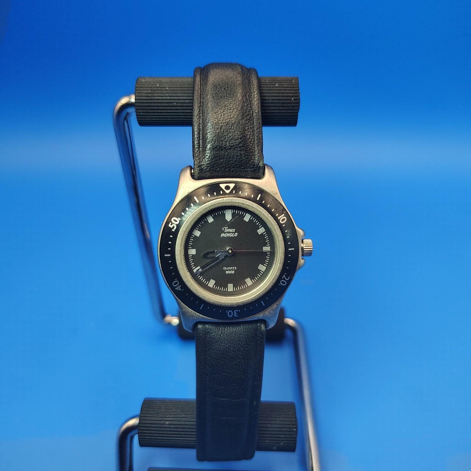 Vintage 1995 Timex Indiglo Diver‎ 27mm Women\'s Quartz Watch Fully Restored Vintage 1995 Timex Indiglo Diver 27mm Women main image 4