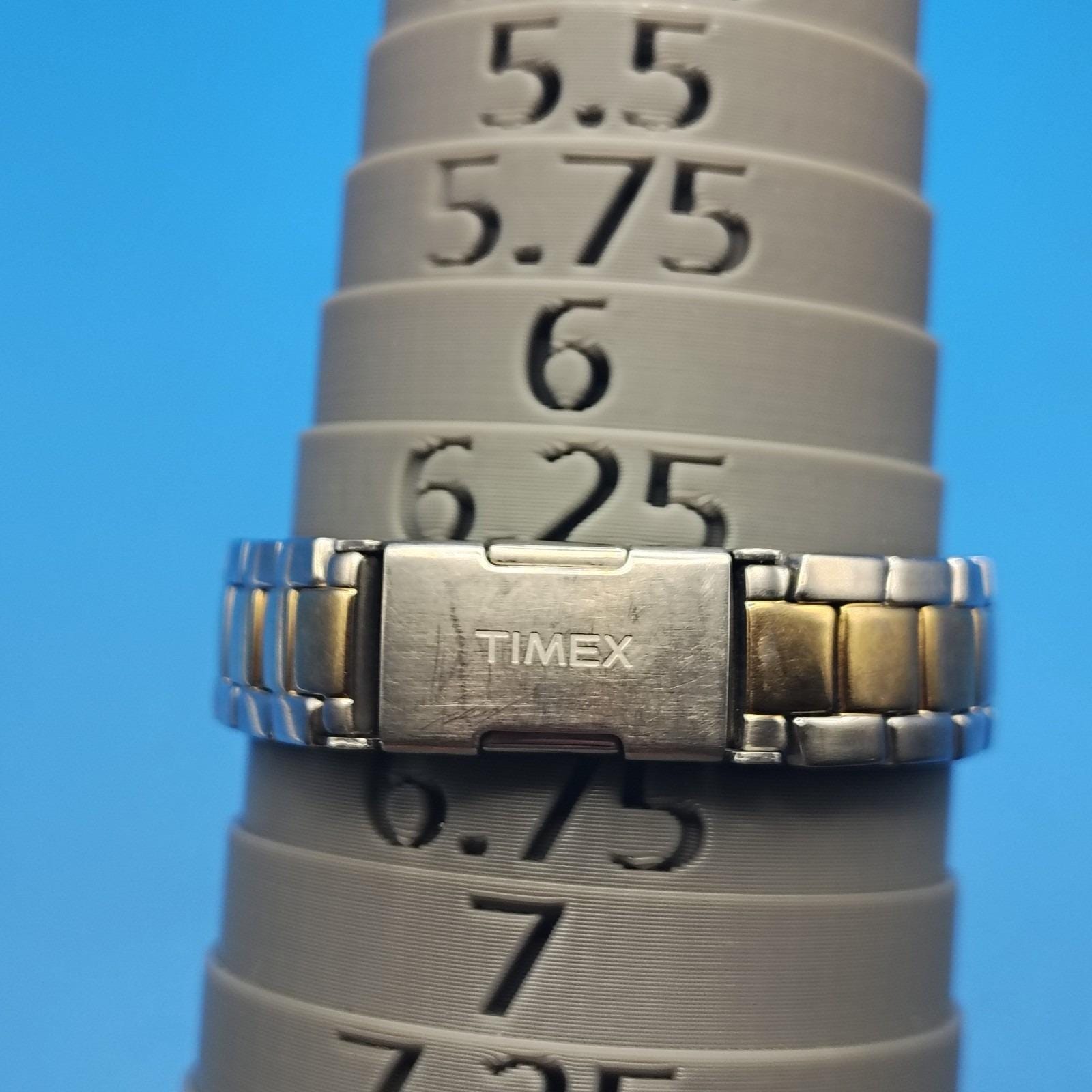 Vintage 2006 Timex Indiglo 27mm Two Tone Women\'s‎ Quartz Watch Fully Restored Vintage 2006 Timex Indiglo 27mm Two Tone Women main image 3