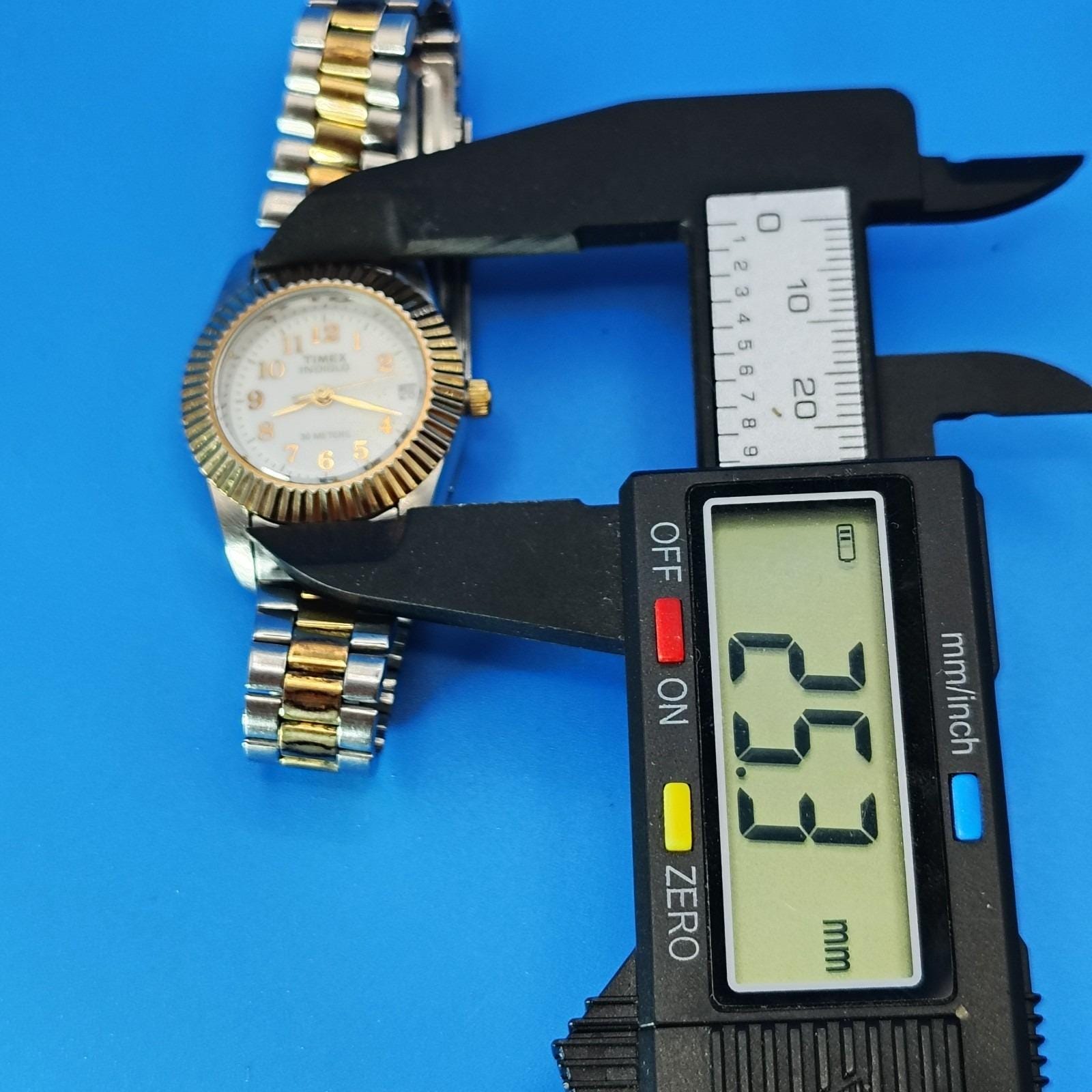 Vintage 2001 Timex Indiglo Presidential Date 25mm Women display picture 1